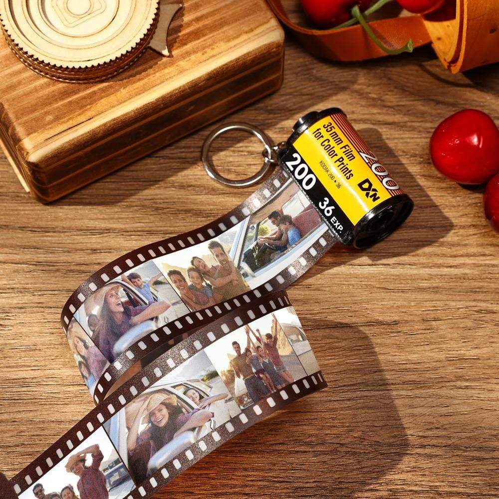 Film Keychain Custom Music Keychain Christmas Gifts Green - Image 4