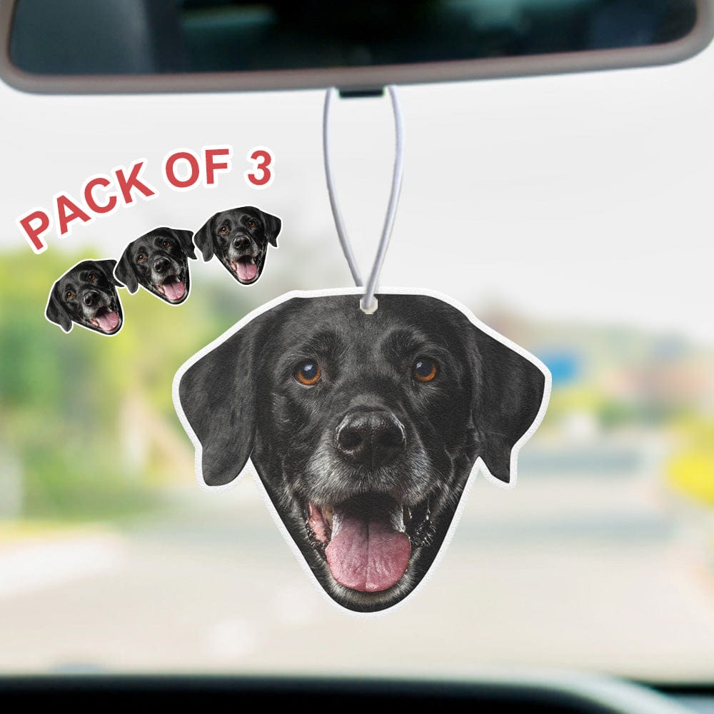 Dog Air Freshener Custom Face Car Air Freshener 3PCS Funny Air Freshener Gifts For Dog Lovers