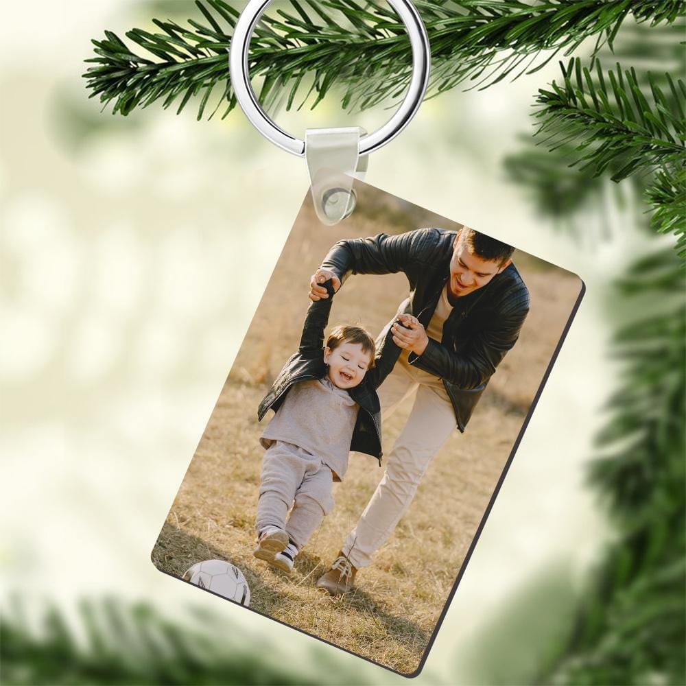 Father's Day Keychain Wooden Keychain Father's Day Gifts - Image 2