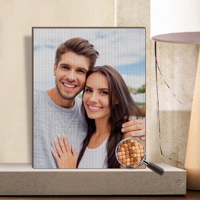 Anniversary Gift Photo Diamond Painting Kits DIY Gift – 5 Sizes
