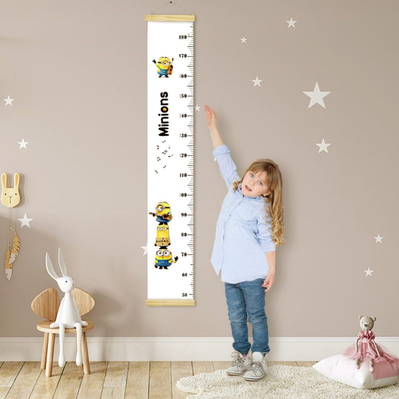 Minions Height Chart Baby Growth Chart New Baby Gift for Mom