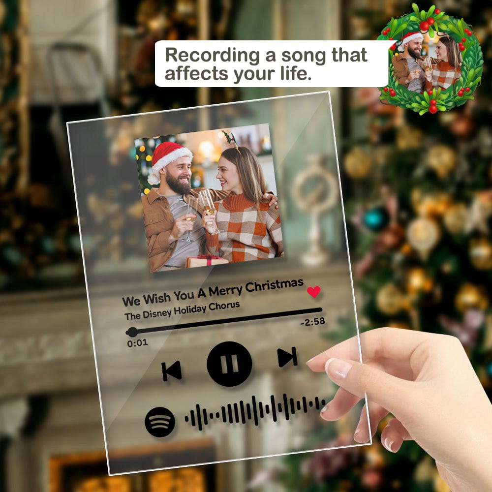 Christmas Gifts Personalized Spotify Plaque - Buy 1 Get 1 Free - Image 2