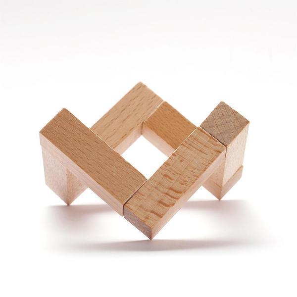 Wooden Stand for Cube