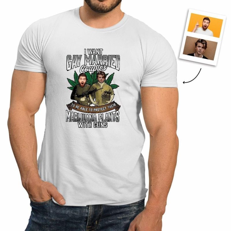 Gifts For Gay Couples Custom Gay Couples T-shirt LGBT Shirt