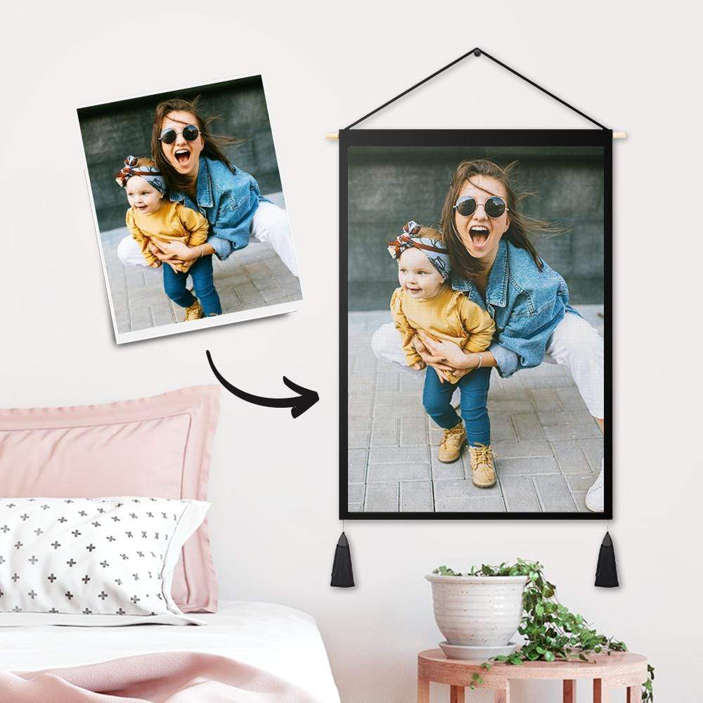Custom Tapestry Wall Decor Framed Poster Gift For Mom