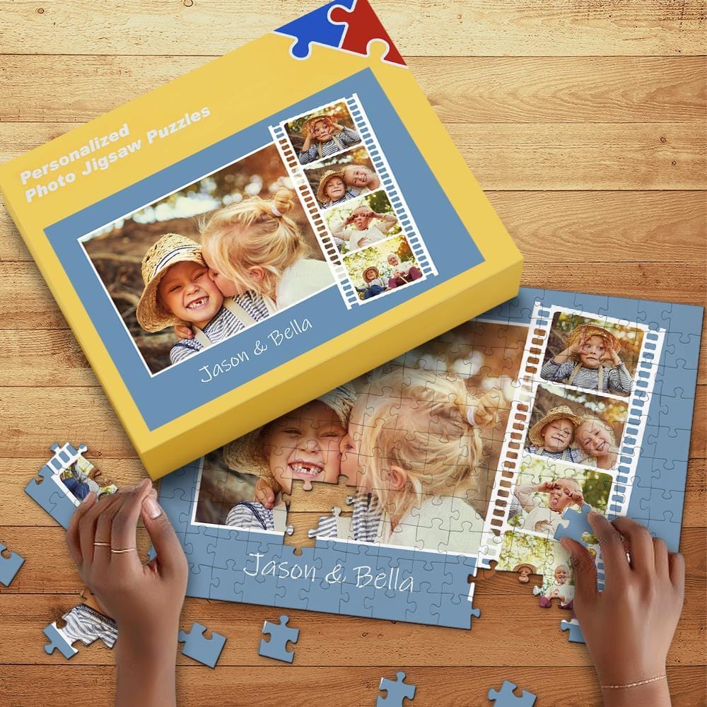 Photo Jigsaw Puzzle Family Gift For Kids