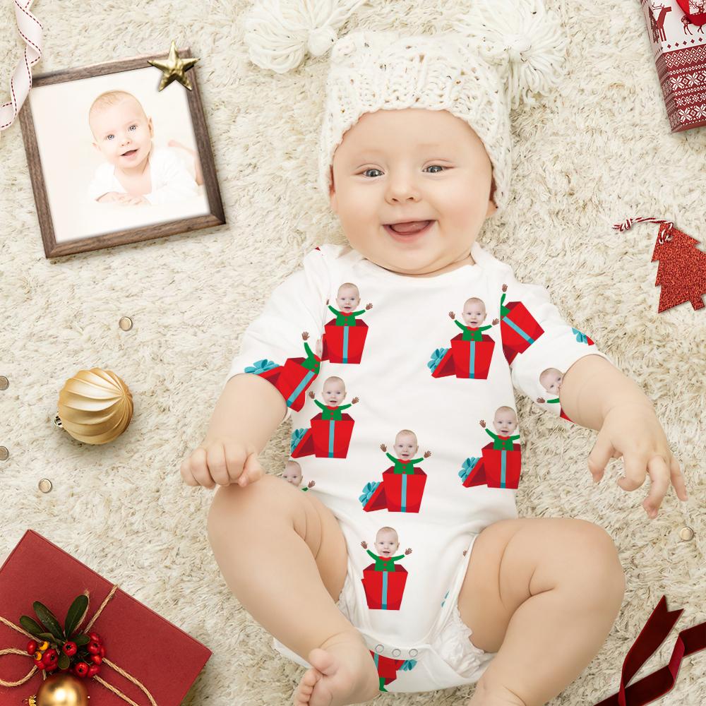Personalized Newborn Onesie Christmas Newborn Outfit Newborn Christmas Gifts