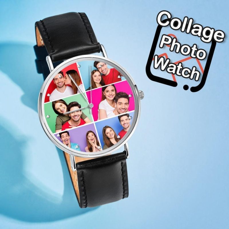 Engraved Watches with Photo Personalized Watch Gifts