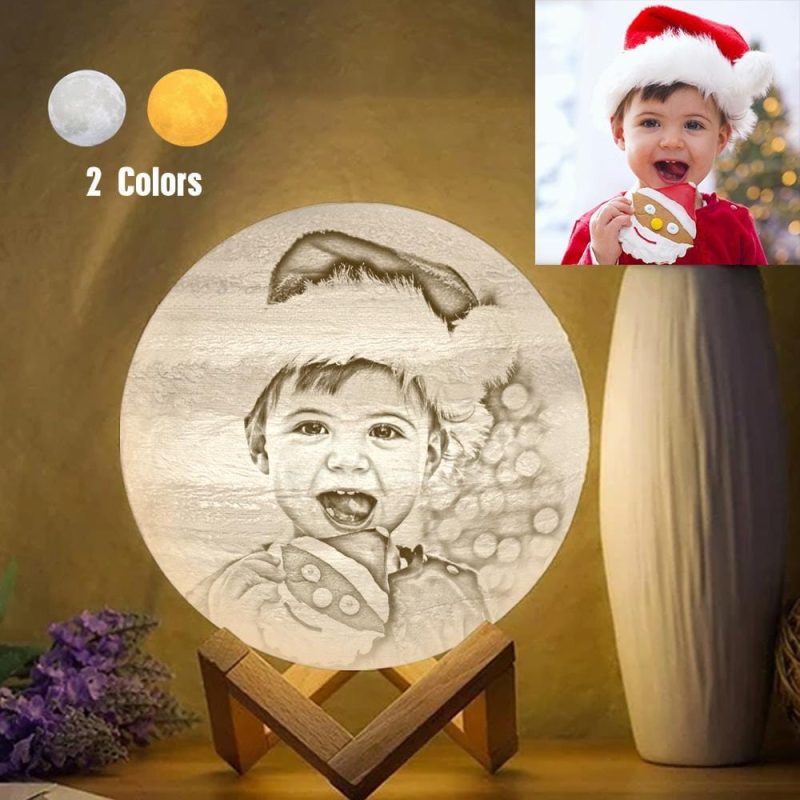 Baby Christmas Gifts Custom Jupiter Lamp – Touch Two Colors (10-20cm) Gift For Kids