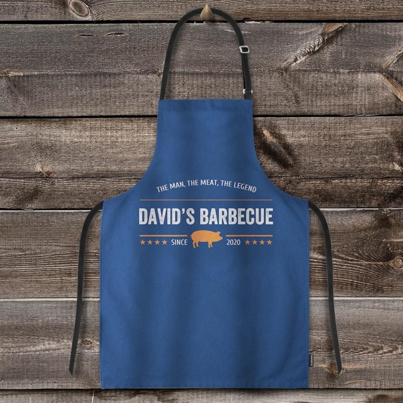 Custom Apron with Name Kitchen Gift For Chef