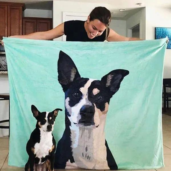 Custom Printed Blanket Memorial Gifts For Loss