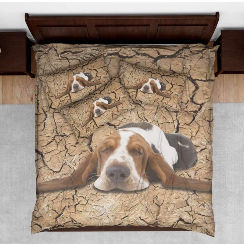 Custom Bed Sheets Print Your Own Bedding Set Gift For Family Bedroom Gifts – Brown