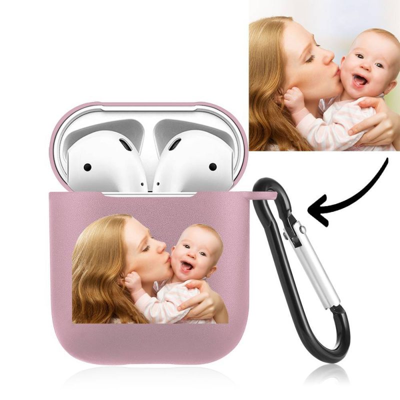 Custom Photo Airpods Case Earphone Case Pink – Avatar