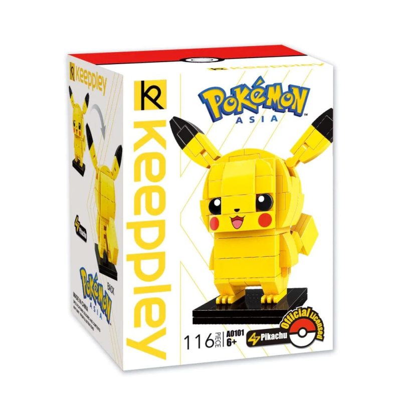 Pokemon Pikachu Building Blocks Toy Set Gift for Adults and Kids