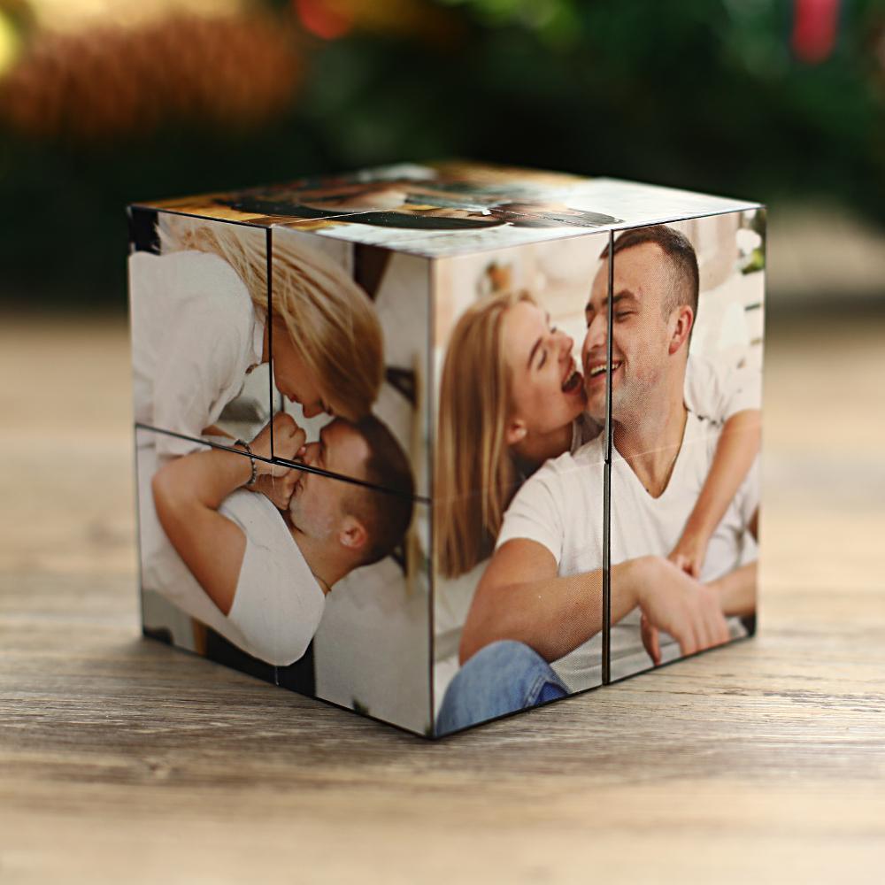 GiftLAB Magic Photo Cube Foldable Picture Cube Birthday Gifts