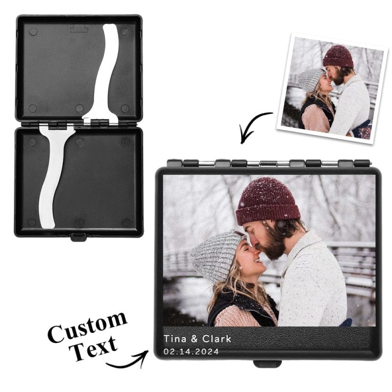 Personalized Photo Printed Cigarette Case Gifts for Him