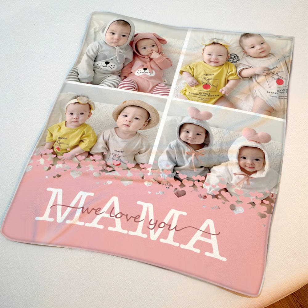 Personalized Blanket Mother's Day Gift -MAMA - Image 2