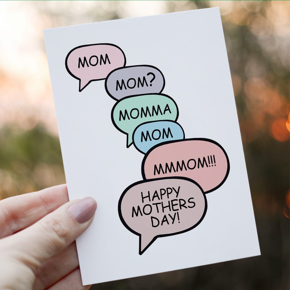Funny Mother's Day Greeting Card Funny Momma Card - Image 2