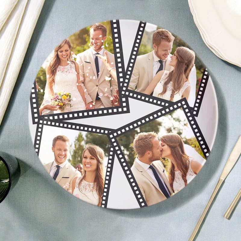 Picture Plates Custom Dinner Plate Ceramic Plate Anniversary Gifts For Her