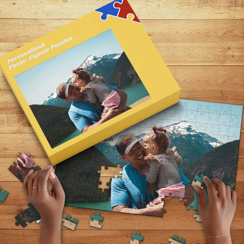 Custom Jigsaw Puzzle Gift For Dad 35-1000 Pieces