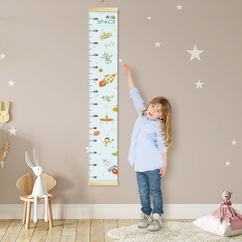 Space Universe Height Chart Boy Growth Chart New Baby Gift for Couple