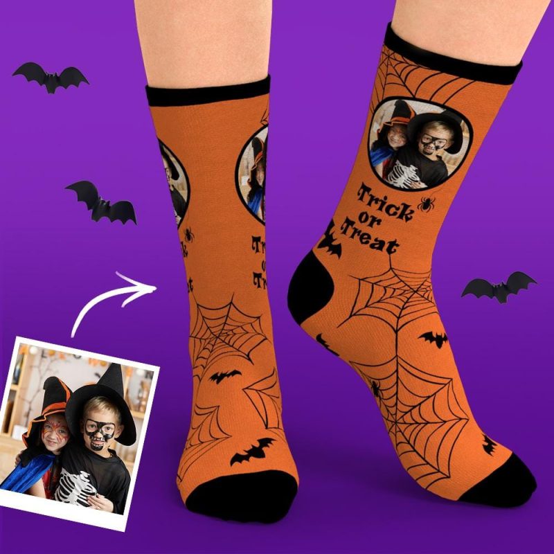 Halloween Gifts Custom Socks Funny Christmas Gift