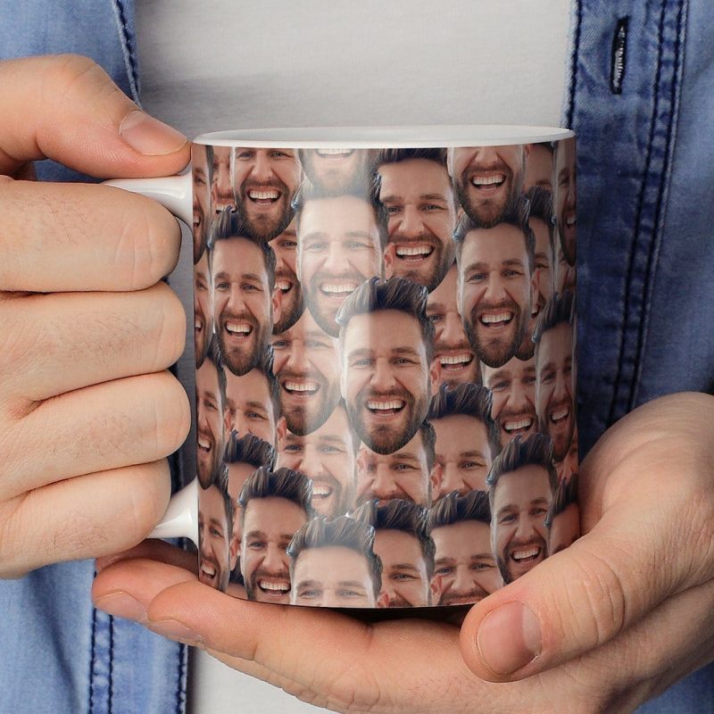 Face Mash Mug Funny Photo Mug Father’s Day Gifts