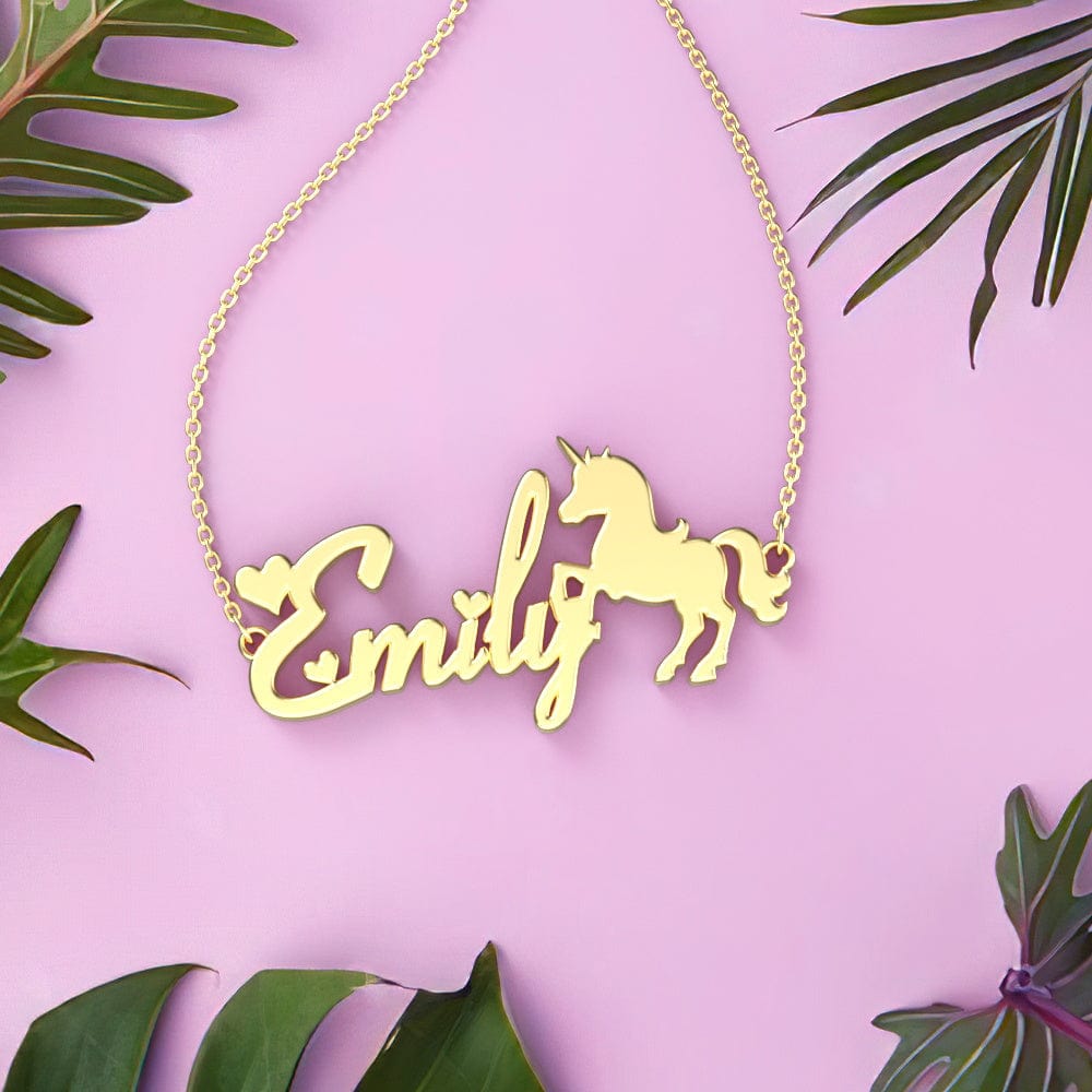 Custom Name Bracelet Maiden and Unicorn Bracelet Gift For Her - Image 2
