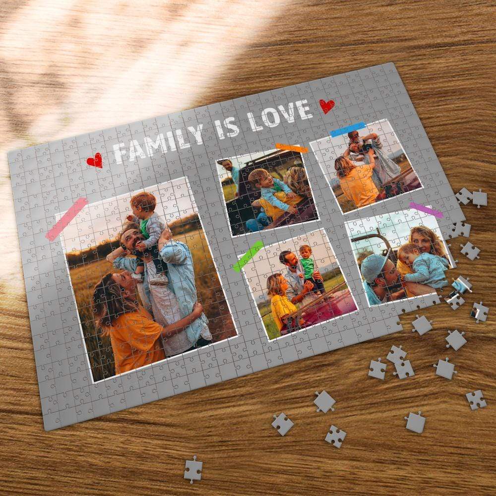 Personalized Jigsaw Puzzle Anniversary Gifts for Family - Image 3