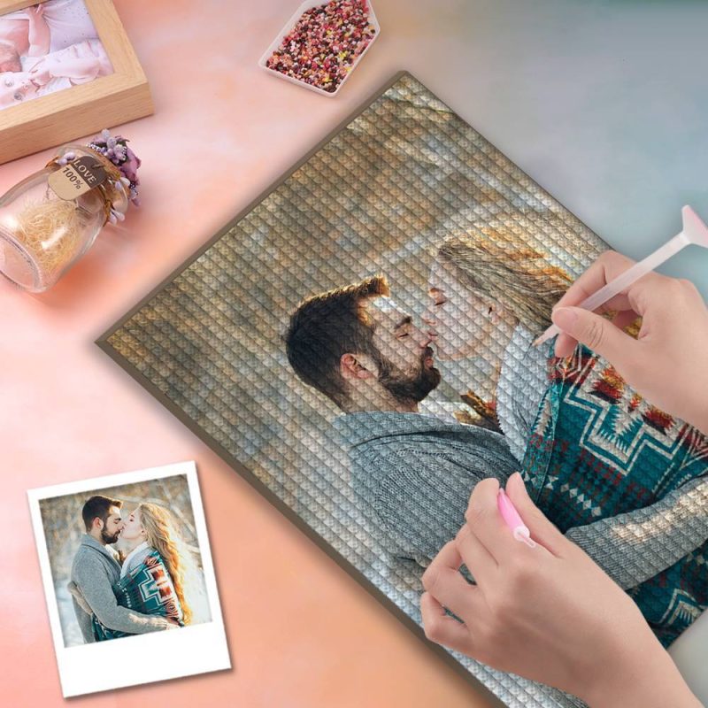 Custom Diamond Painting Kits DIY Gift Anniversary Gift Valentine’s Day Gifts