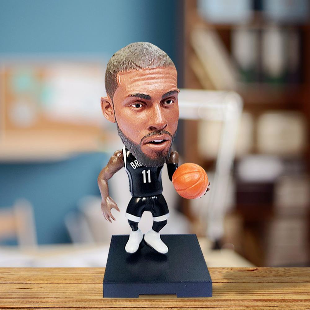 Cartoon Basketball Star Action Figure Car Decoration Birthday Gift For Friends - Image 2