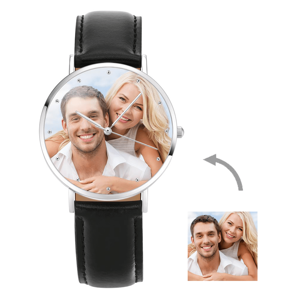 Photo Watch Gifts for Dad Water Resistant Watch - Image 2