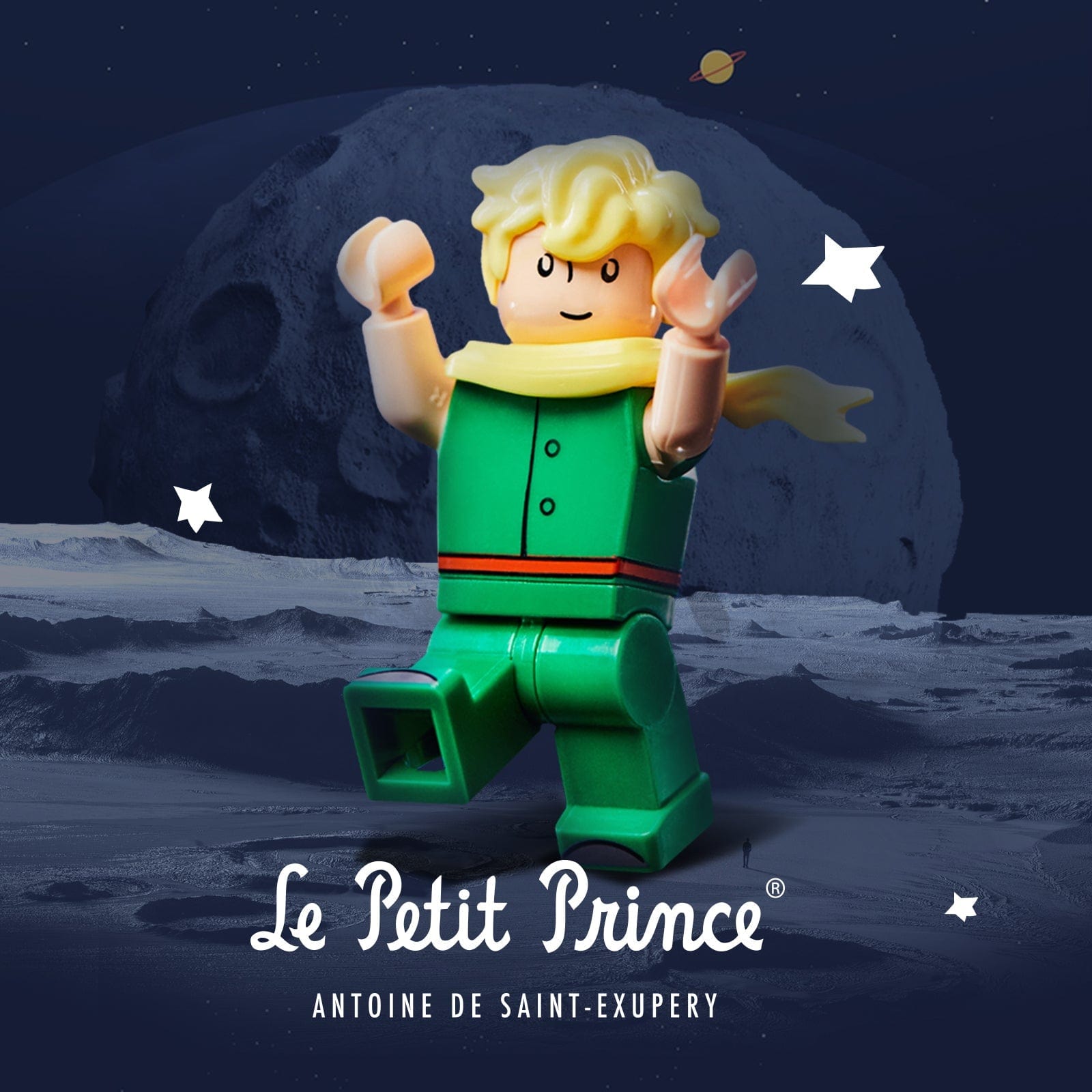 Pantasy Little Prince and Roses Building Block Toys Gift for Kids and Adults - Image 5