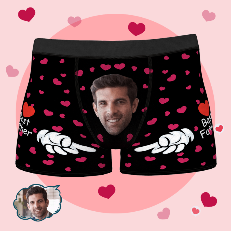 Custom Face Boxers Best Birthday Gifts for Father
