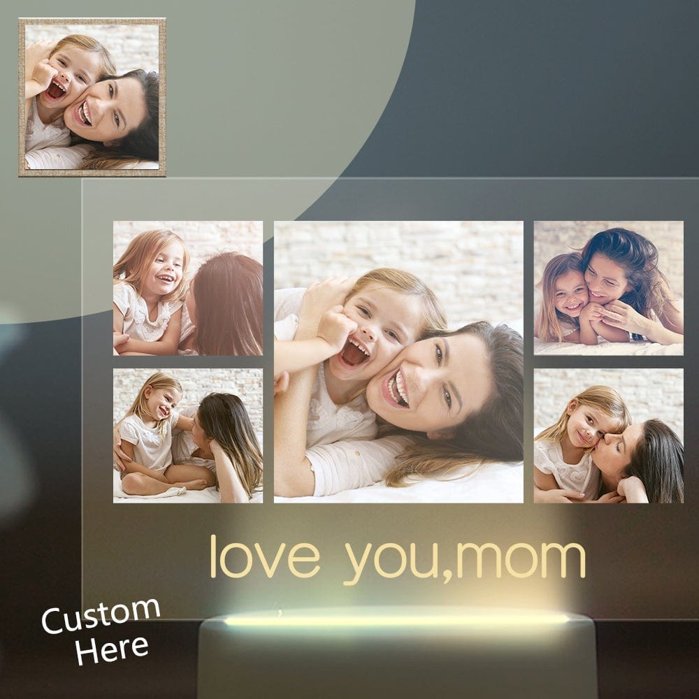 Custom Picture Night Light Personalized Night Light Gifts For Mother - Image 2