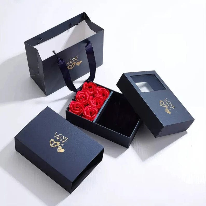 Jewelry Box Rose Window Heaven and Earth Lid