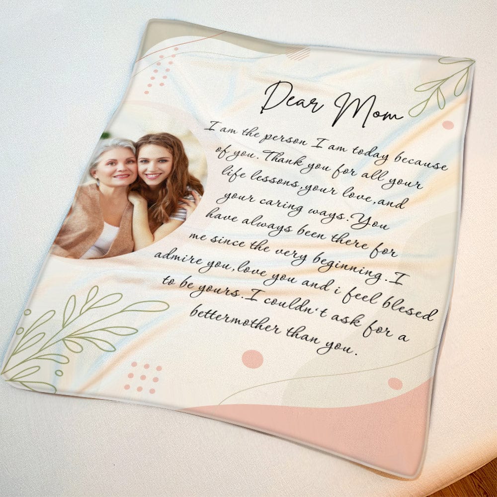 Mother's Day Blanket Custom Photo Blanket Best Gifts for Her - Image 2