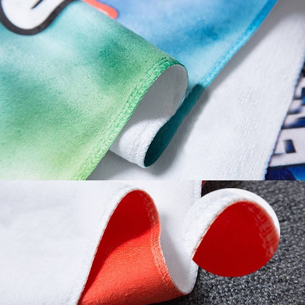 Custom Photo Towel Family Towel Fiber Towel for Lover 3 Size Bathroom Gifts - Image 4