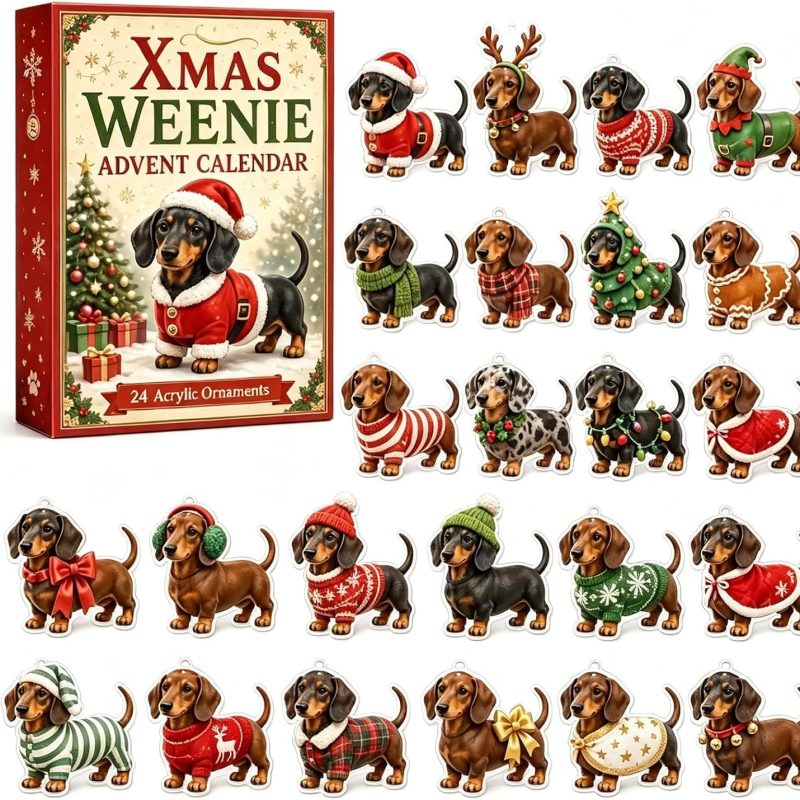 Dachshund Advent Calendar — 24 Days of Dogs