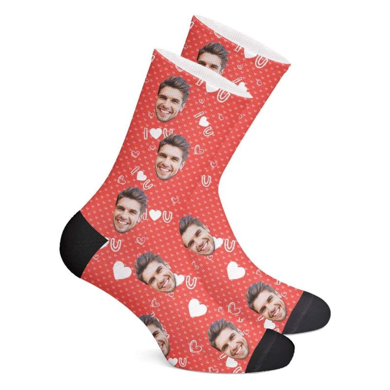 Custom Socks Funny Gift Valentines Gift Christmas Gifts Anniversary Gift