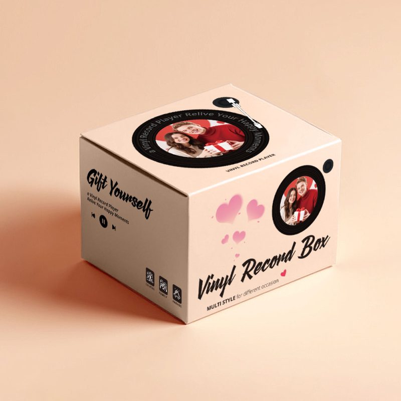 Pink Vinyl Music Box