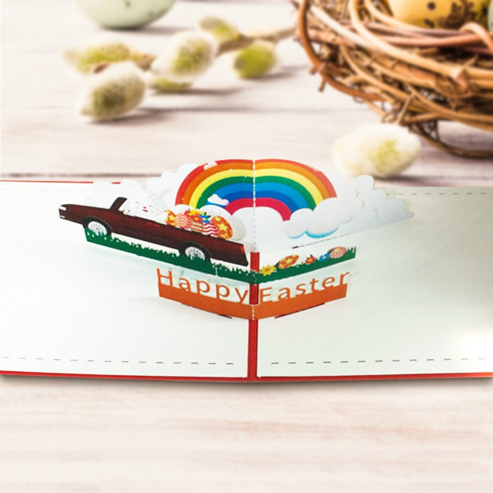 Happy Easter Card Easter Gifts 3D Pop Up Greeting Card