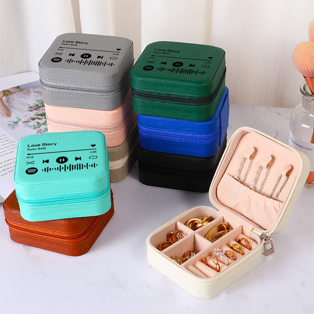 Personalized Spotify Jewelry Box Custom Jewelry Organizer Storage Gift for Her - Image 2