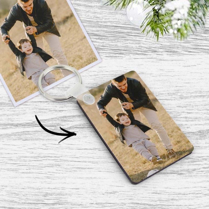 Father’s Day Keychain Wooden Keychain Father’s Day Gifts