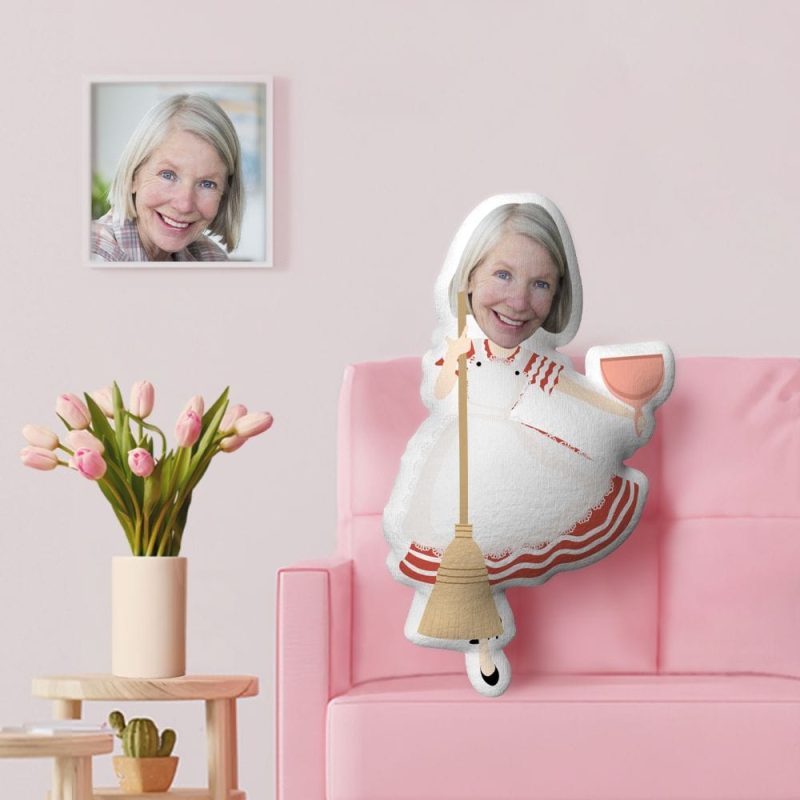 Custom Mother’s Day Minime Pillow Housewife Throw Pillow Gifts for Her