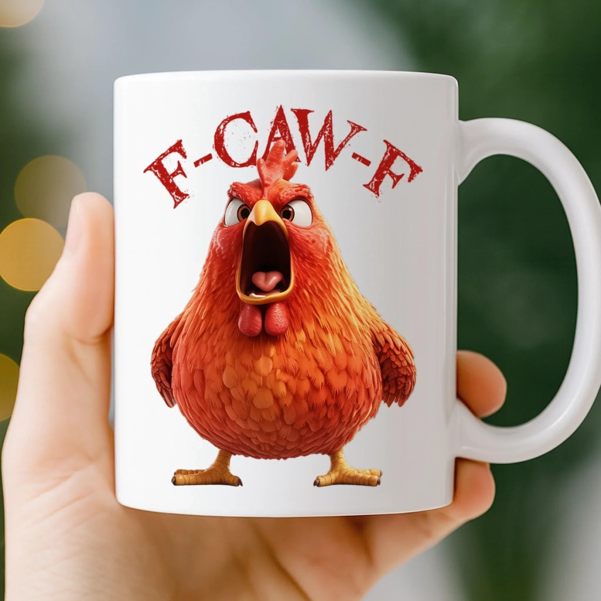 Custom Mug - Personalized Funny Gifts For Best Friends, Family, Coworker, Work Bestie - My Resting Squawk FaceUS - Image 2