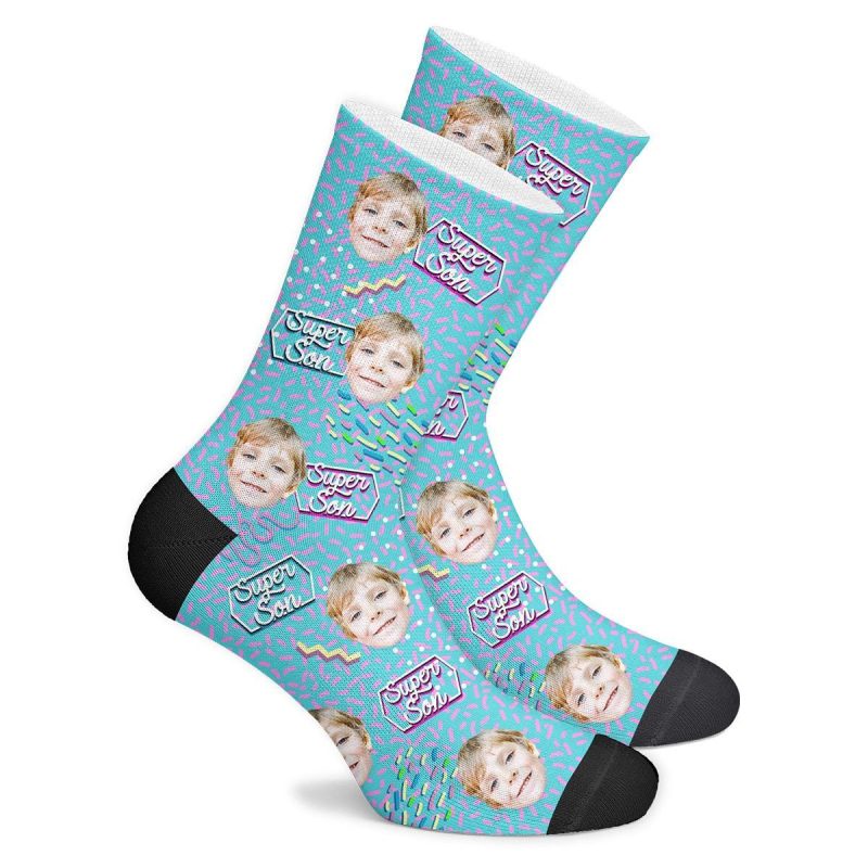 Custom Super Son Retro Socks