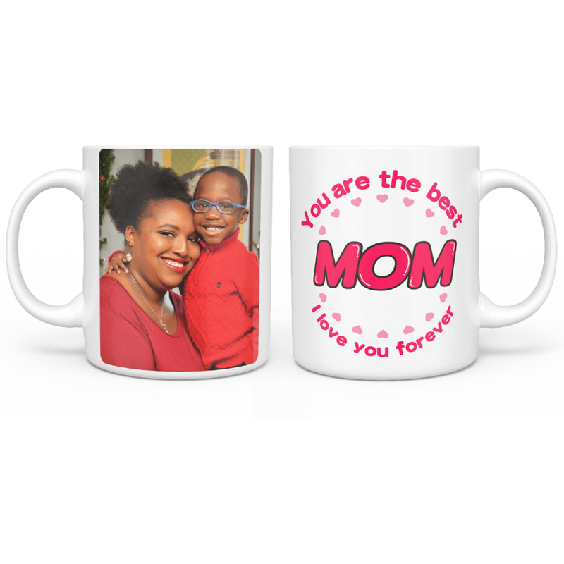 Mother’s Birthday Gift Photo Coffee Mug