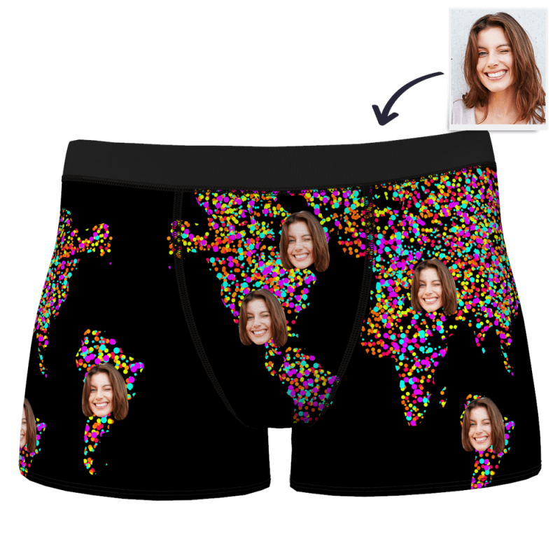 Custom Boxer Shorts – Girlfriend Smiley