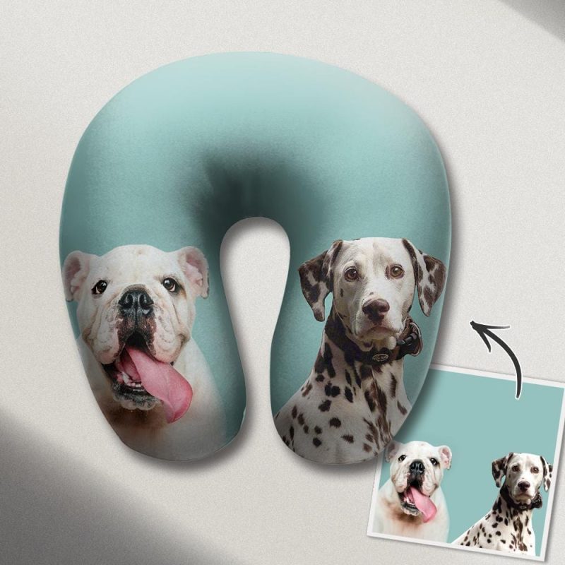 Neck Pillow Gifts For Dog Lovers Pet Memorial Gifts